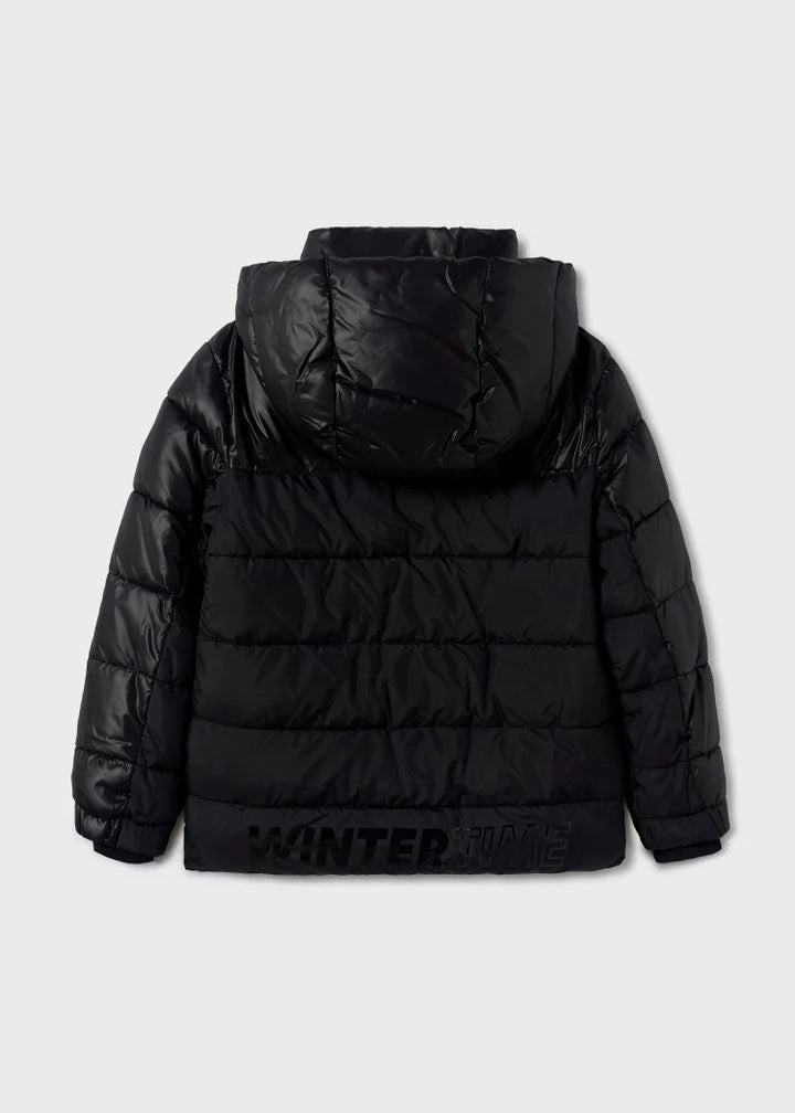 Mayoral Hooded puffer jacket boy