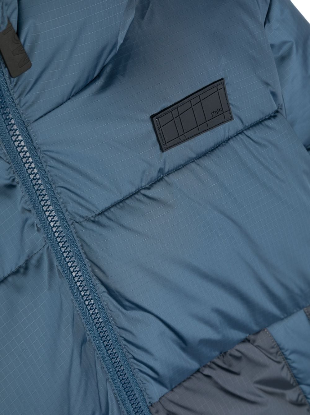 Molo Halo logo-patch padded jacket