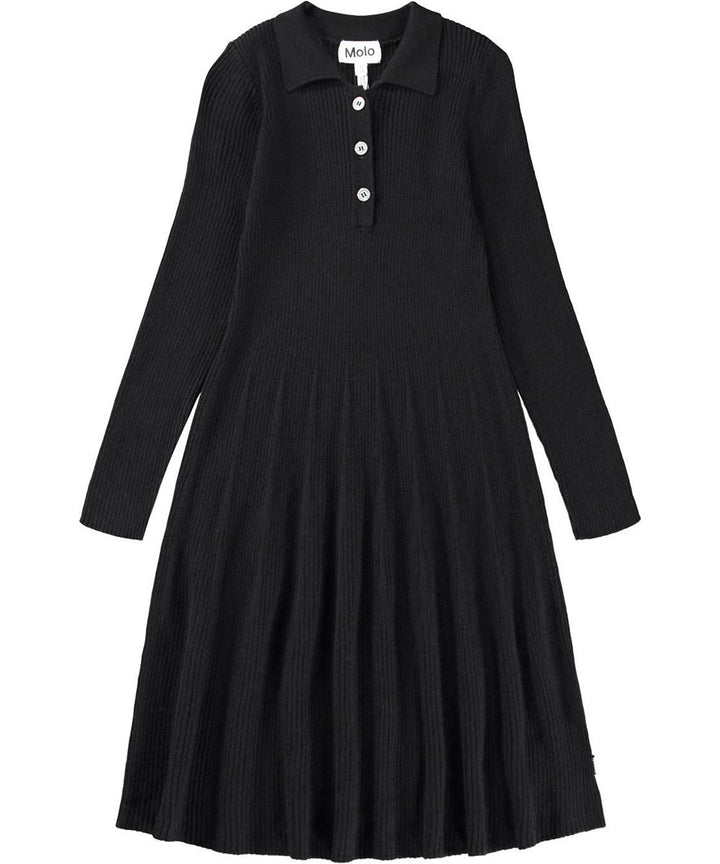 MOLO CECILIA BLACK DRESS