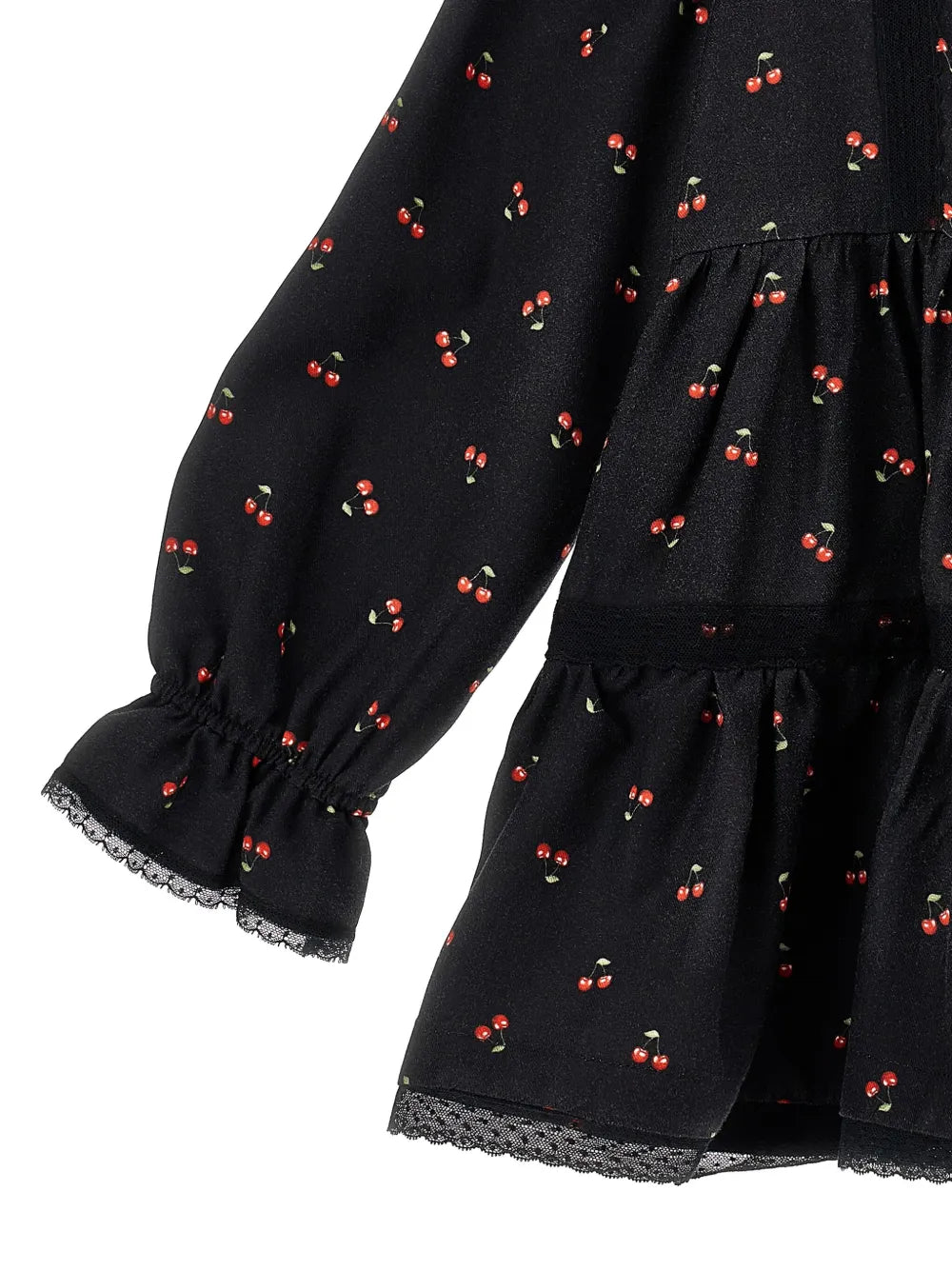 Philosophy Di Lorenzo Serafini Kids cherry-print ruffled dress