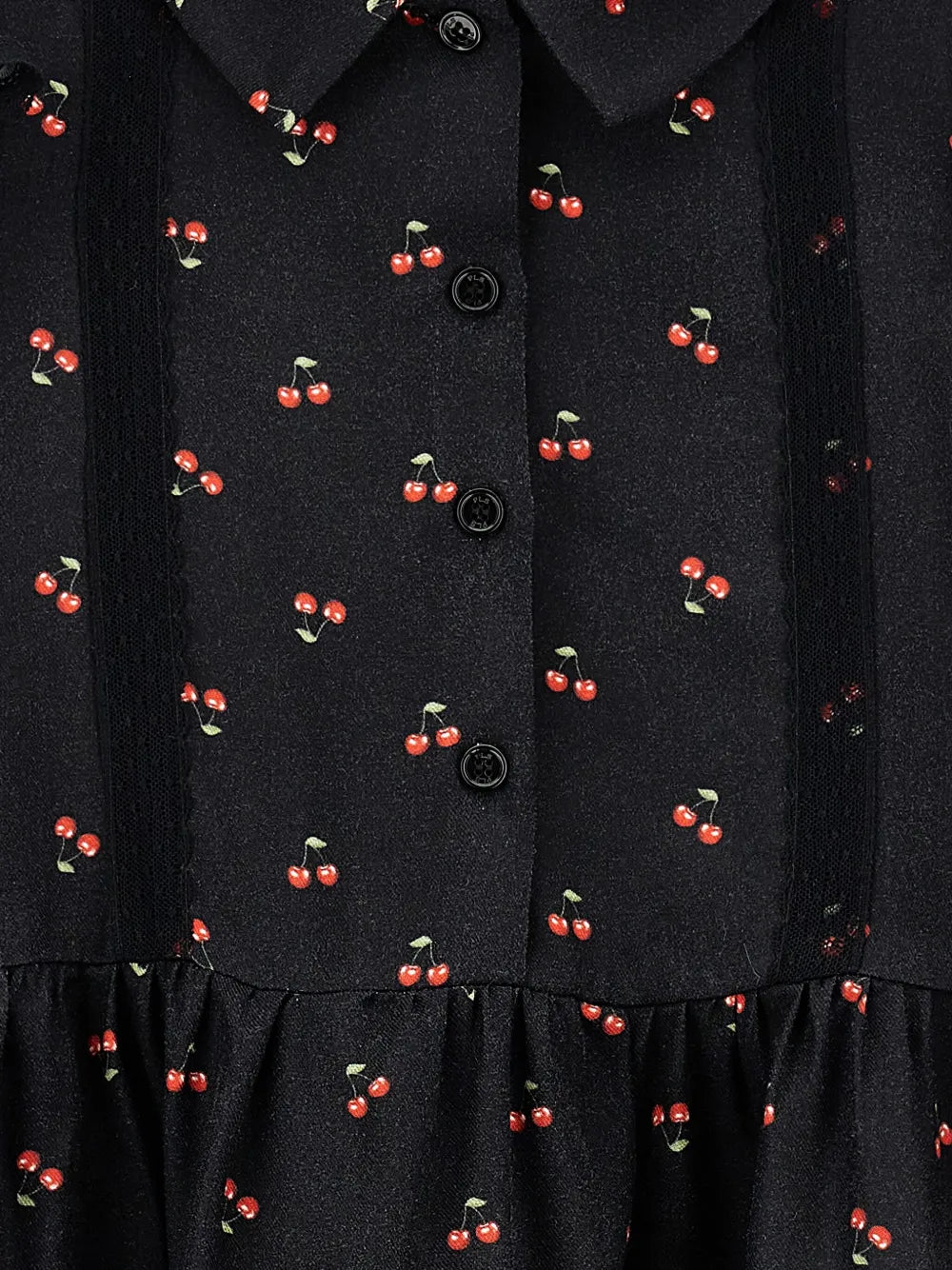 Philosophy Di Lorenzo Serafini Kids cherry-print ruffled dress