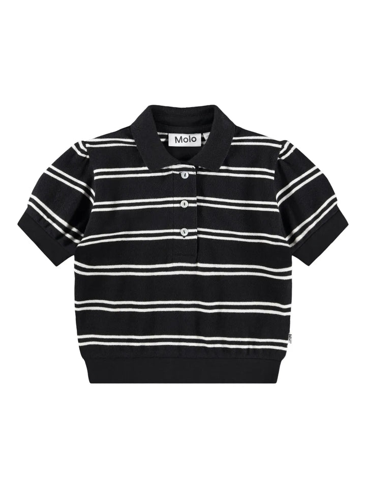 Molo Raki striped polo shirt