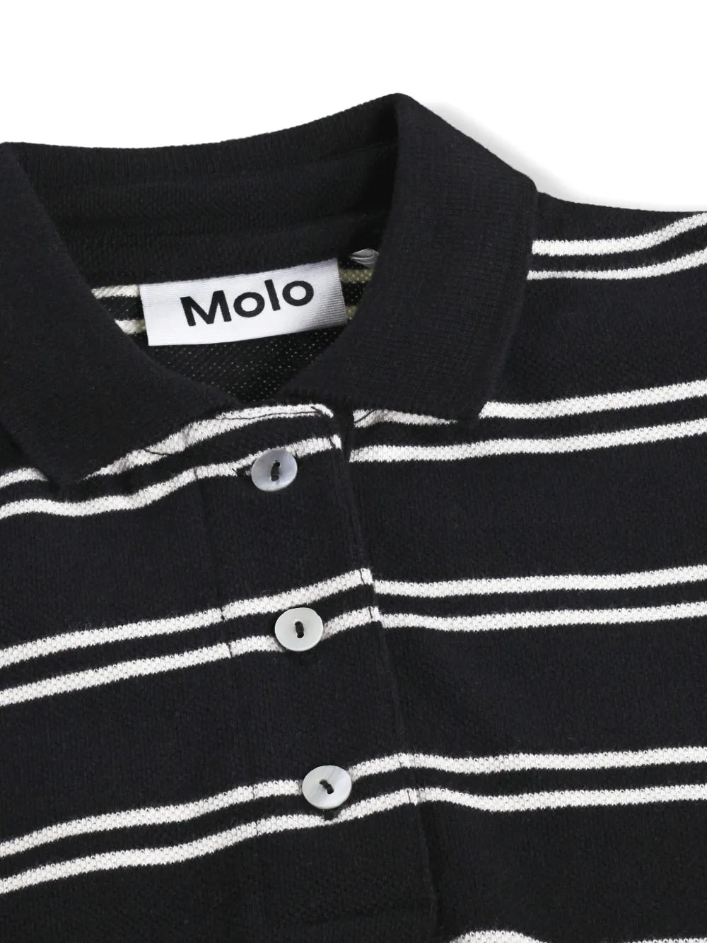 Molo Raki striped polo shirt