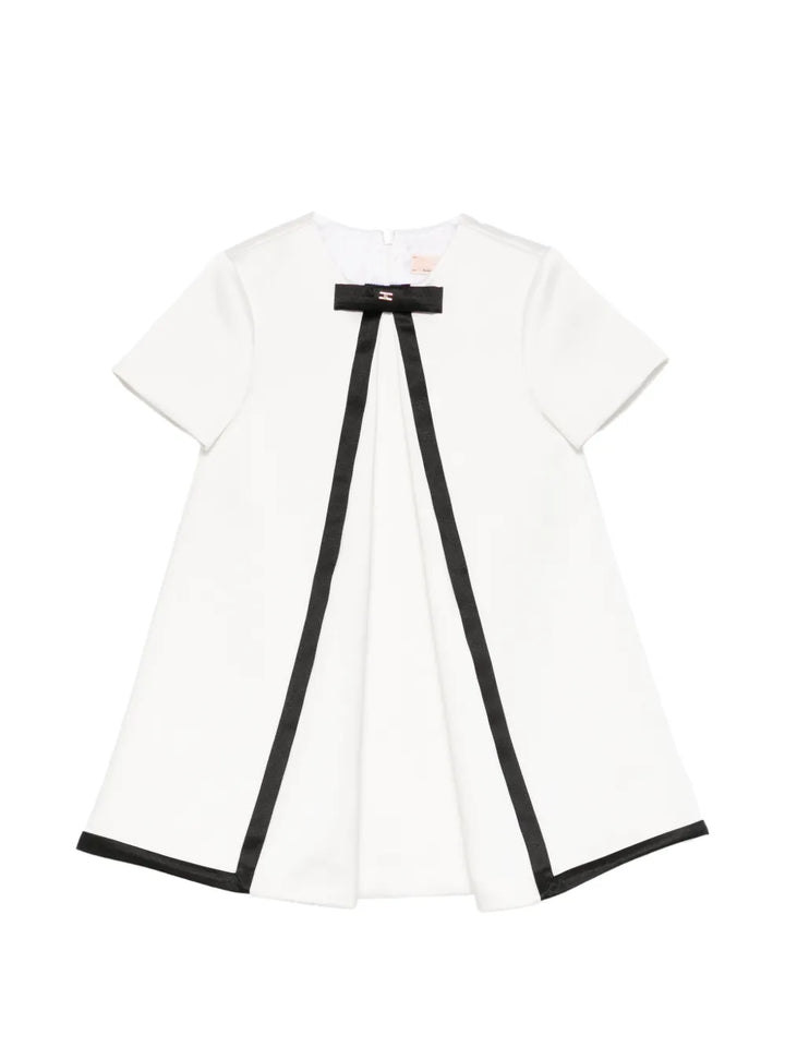 Elisabetta Franchi La Mia Bambina bow-detail dress