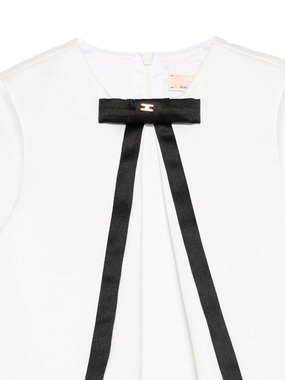 Elisabetta Franchi La Mia Bambina bow-detail dress