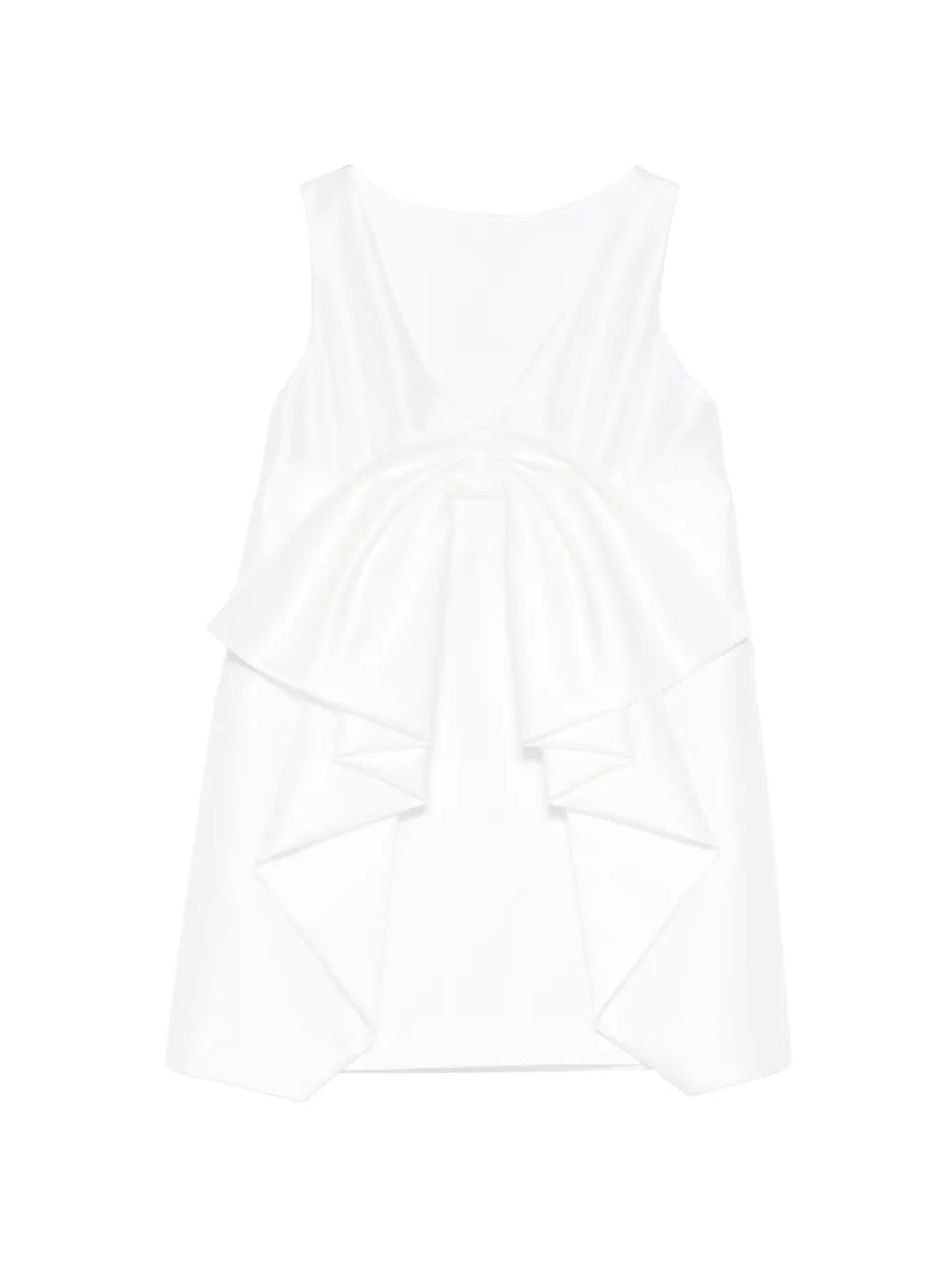 Elisabetta Franchi La Mia Bambina bow sleeveless party dress