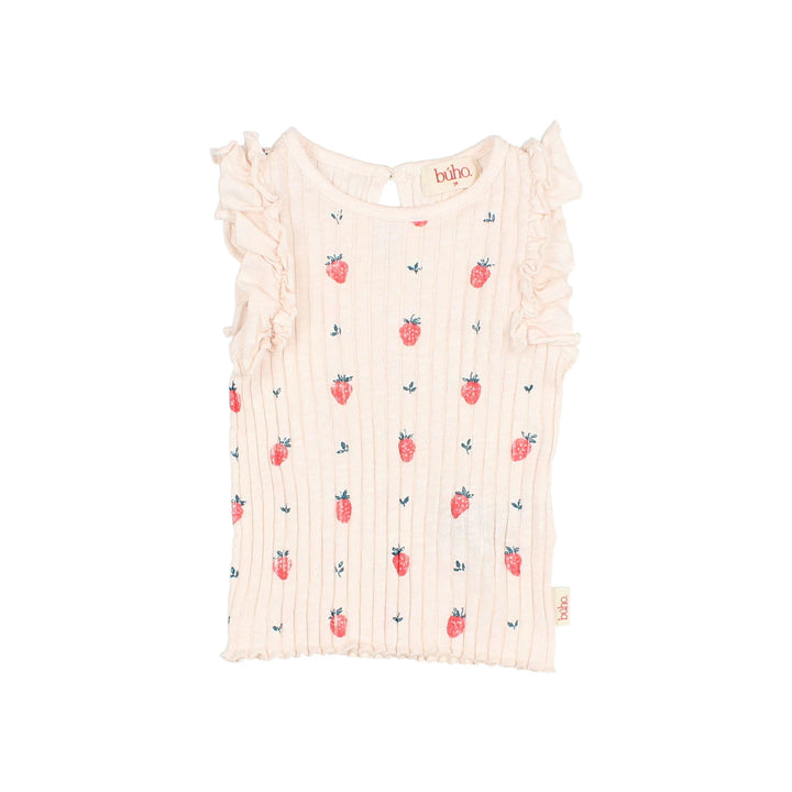 Buho Cream Pink Baby Strawberry Set