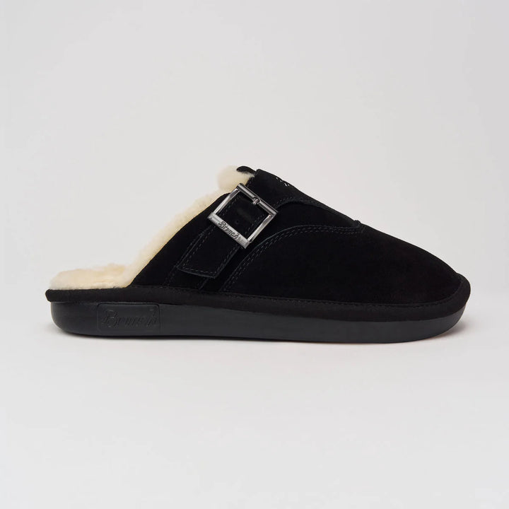 BRUNCH Amour Shearling Suede | Black