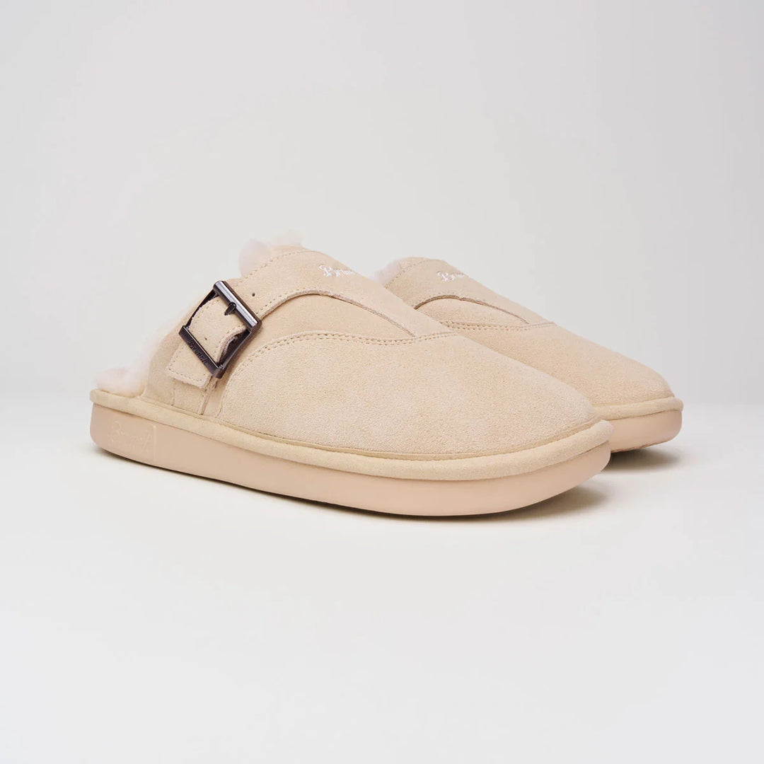 BRUNCH Amour Shearling Suede | Beige