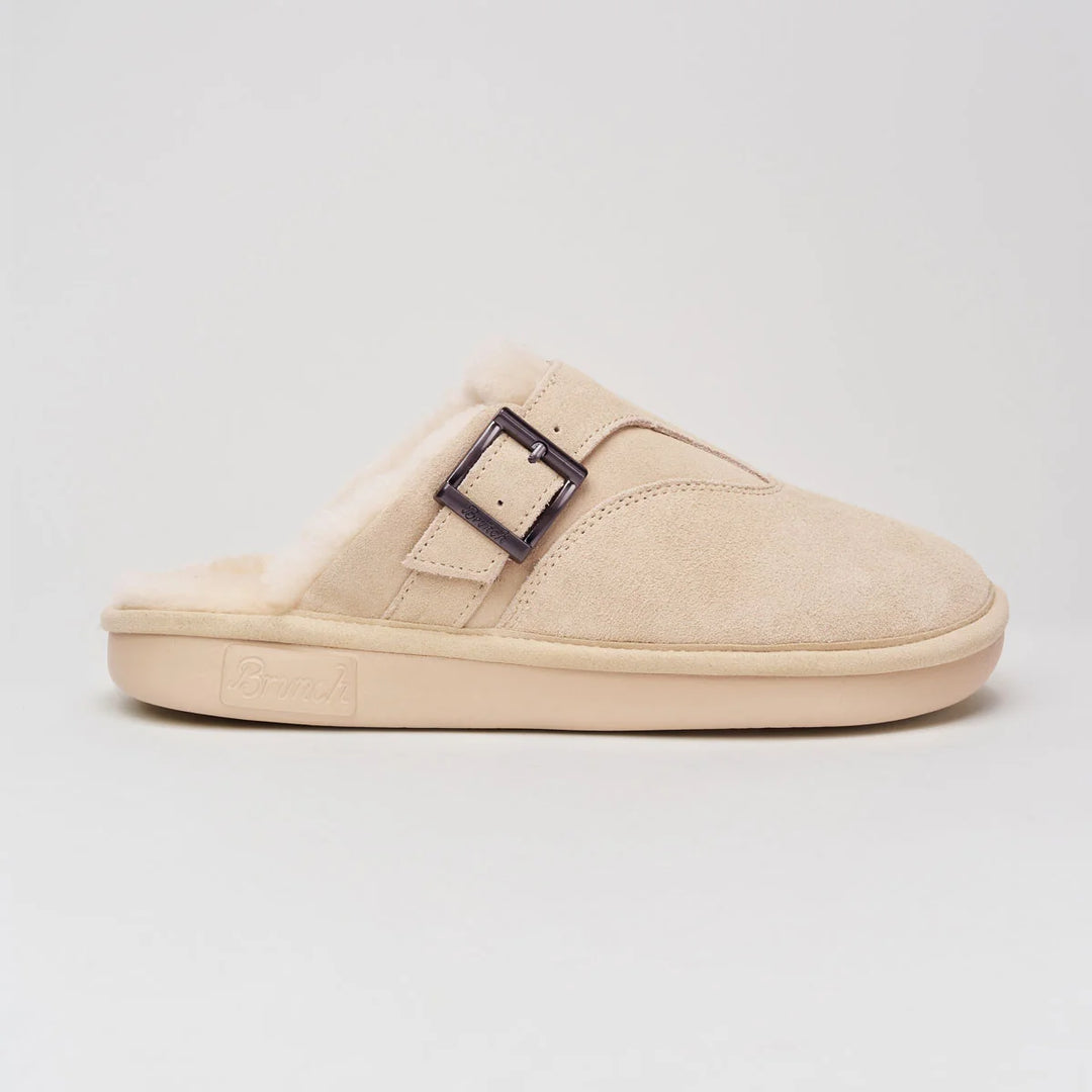 BRUNCH Amour Shearling Suede | Beige