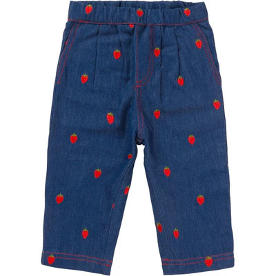 FLOSS Colette Pants - Berry Denim