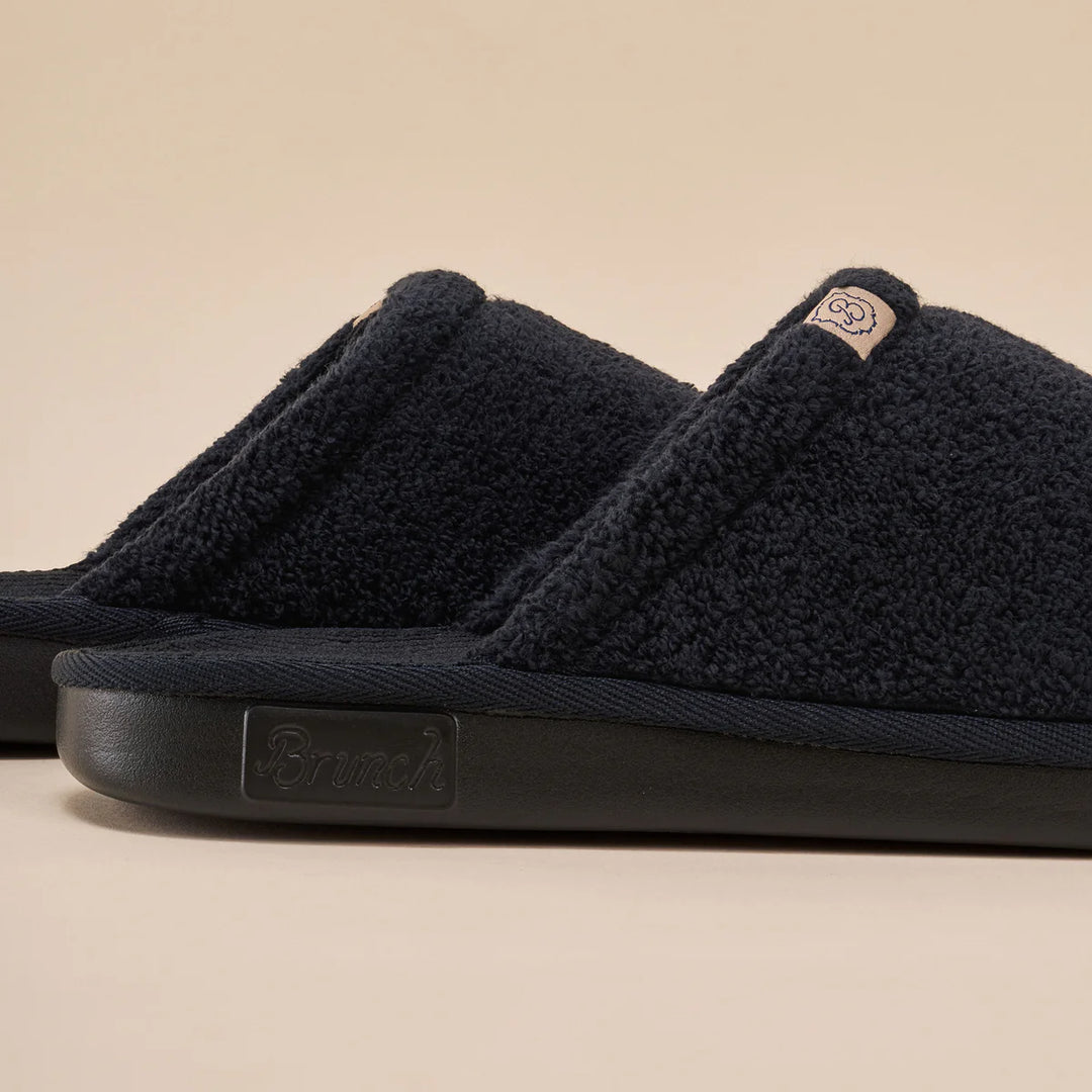Brunch Essential Terry Slipper | Black