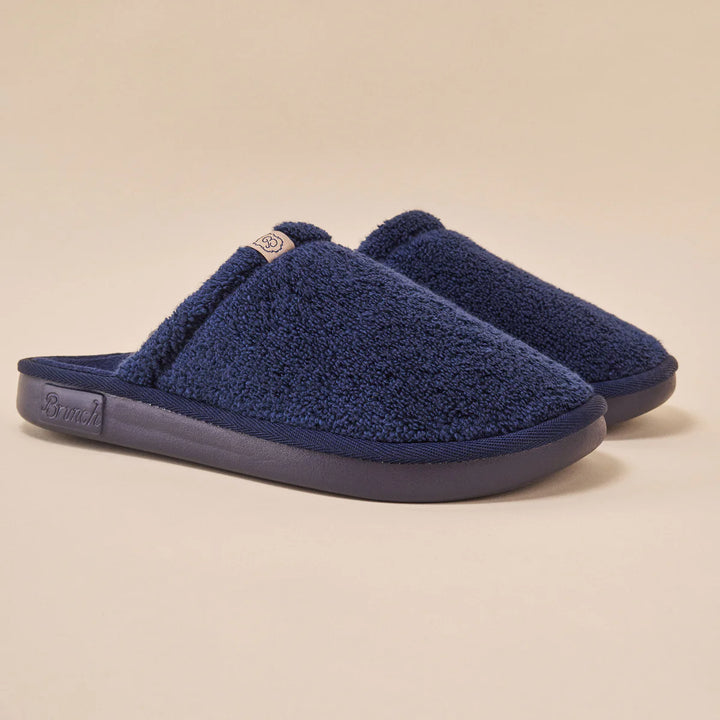 Brunch Essential Terry Slipper | Navy
