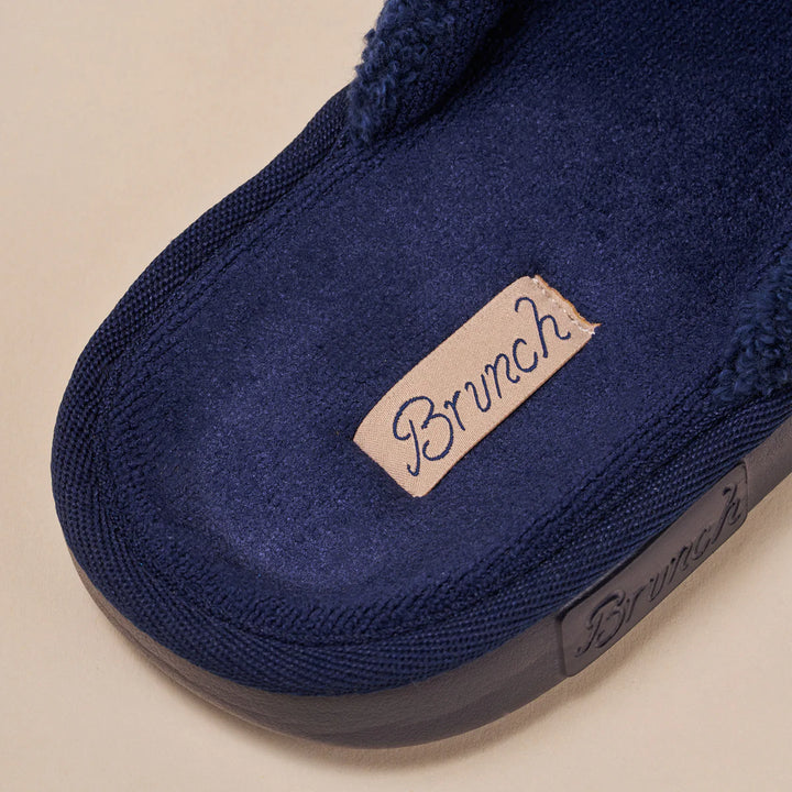 Brunch Essential Terry Slipper | Navy