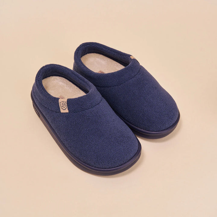 Brunch Essential Kids Slipper | Double Navy
