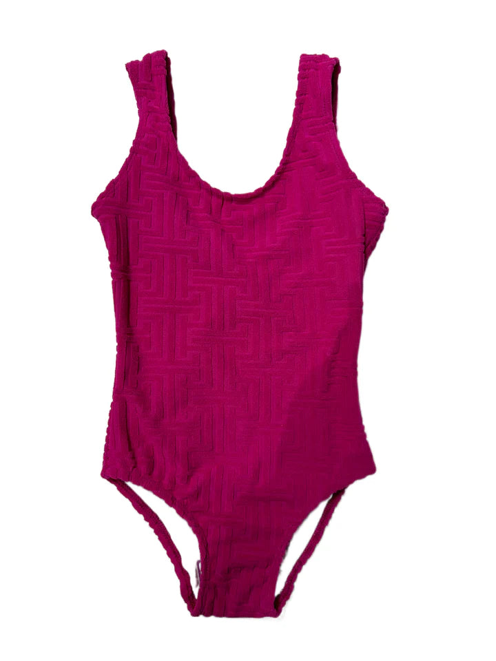 Cheryl creations KIDS ONE PIECE PATTERNED SWIMSUIT BIKINI