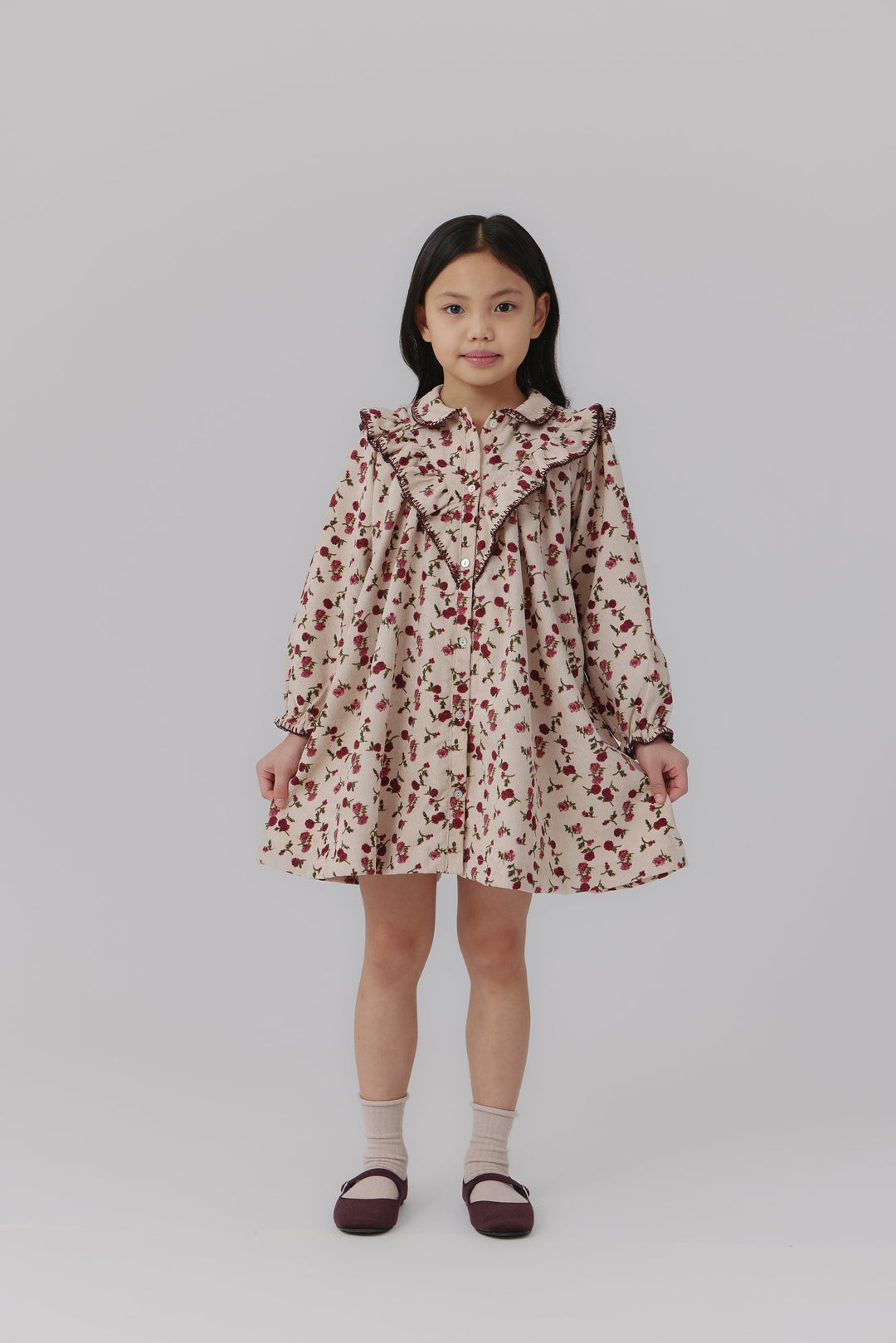 KIPP Scallop Collar Dress