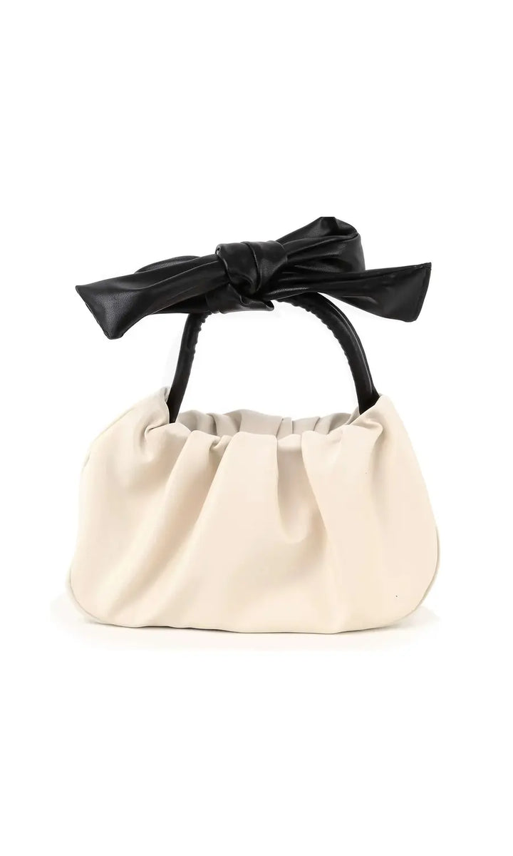 Ce Ce Co Bow Accented Gathered Hand Tote