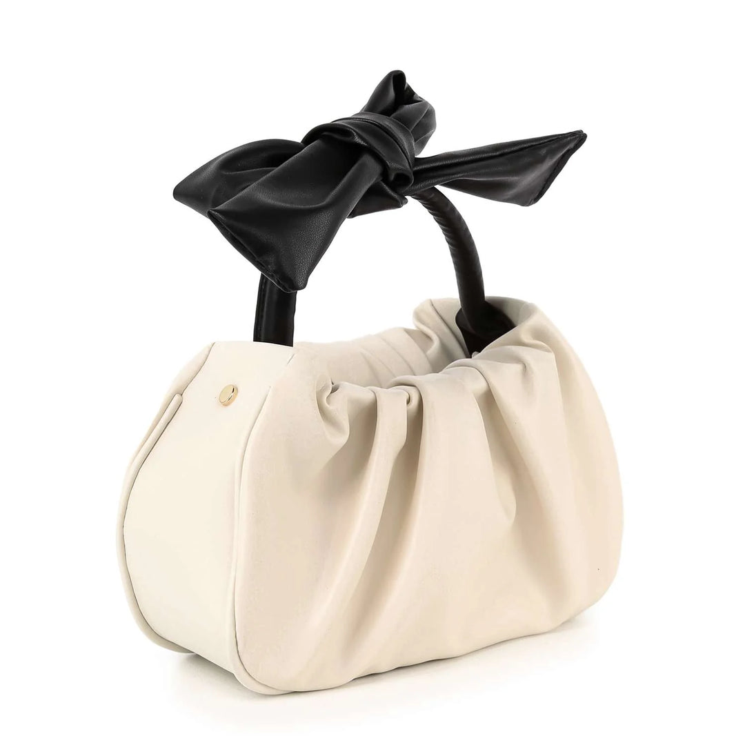 Ce Ce Co Bow Accented Gathered Hand Tote