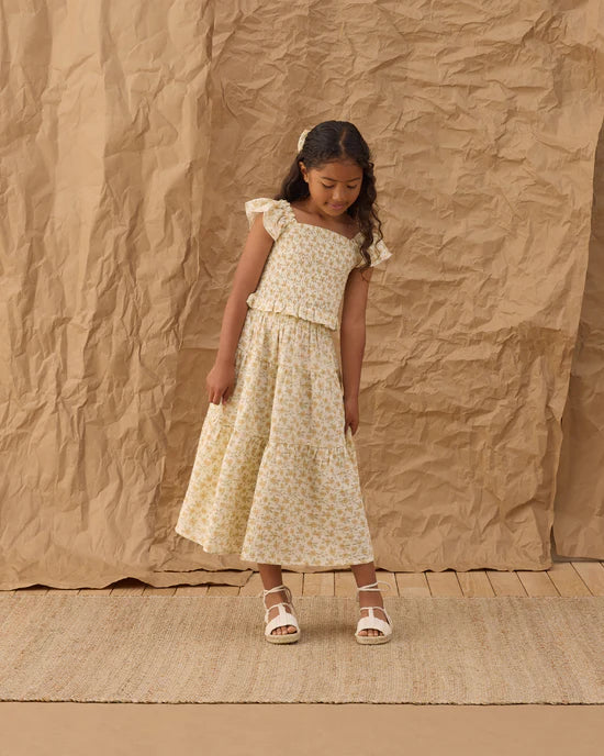 Rylee + Cru Yellow Floral Set