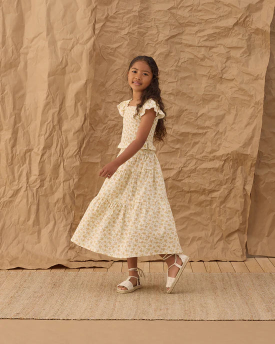 Rylee + Cru Yellow Floral Set