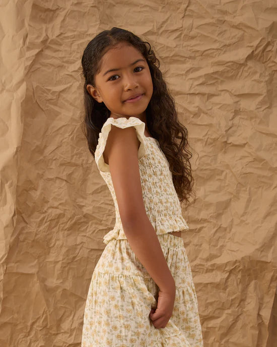 Rylee + Cru Yellow Floral Set