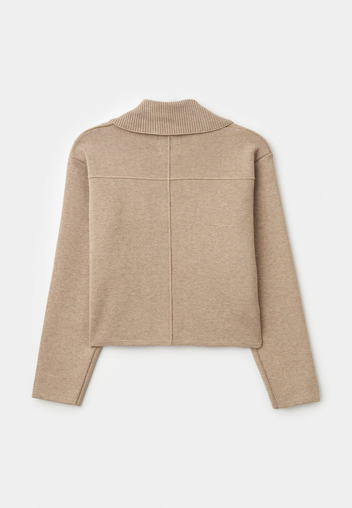 MAYORAL BEIGE KNITTED JACKET