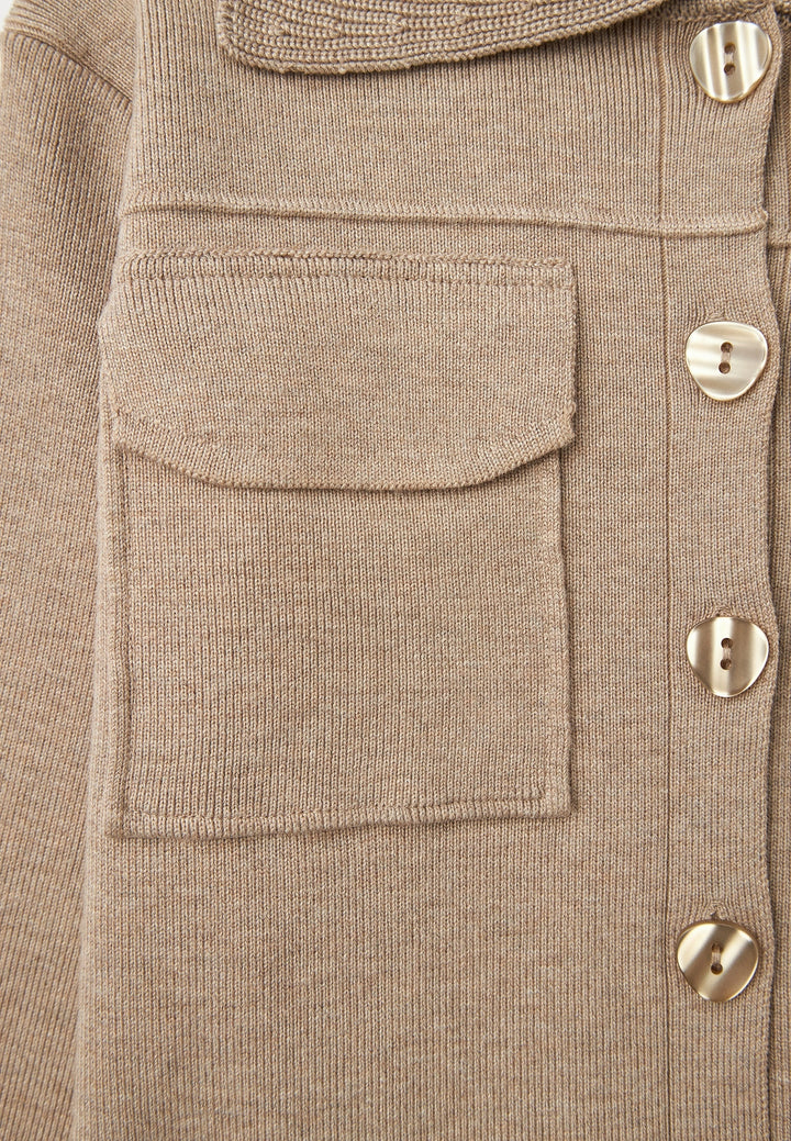 MAYORAL BEIGE KNITTED JACKET