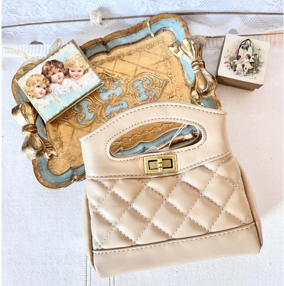 CE CE CO Quilted Purse