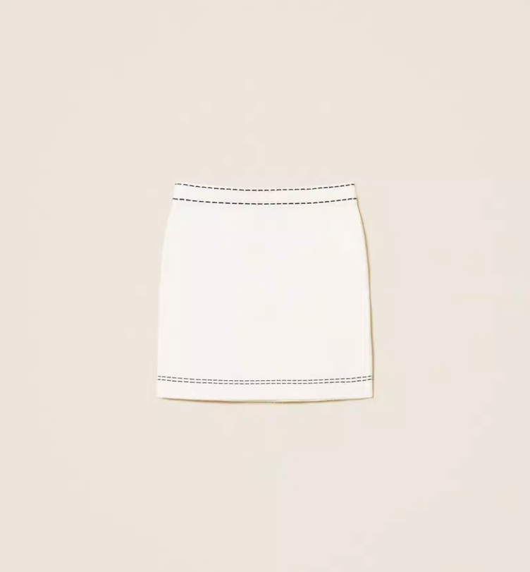 TWINSET KNITTED SET STITCHING GIRL
