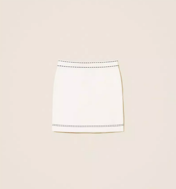 TWINSET KNITTED SET STITCHING GIRL