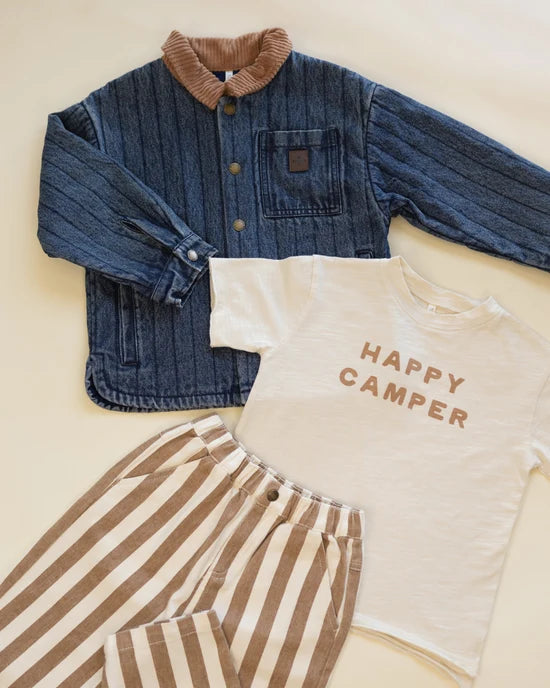 Rylee + Cru  Nashville Quilted Jacket Indigo