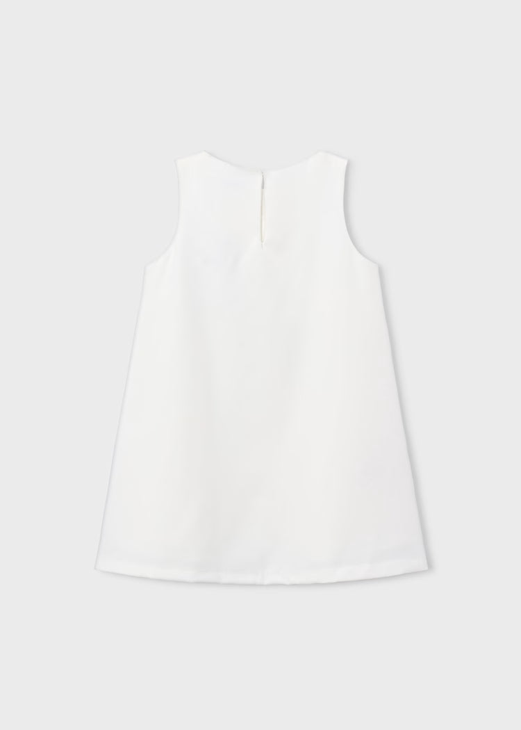 MAYORAL Girl Flower Applique Dress