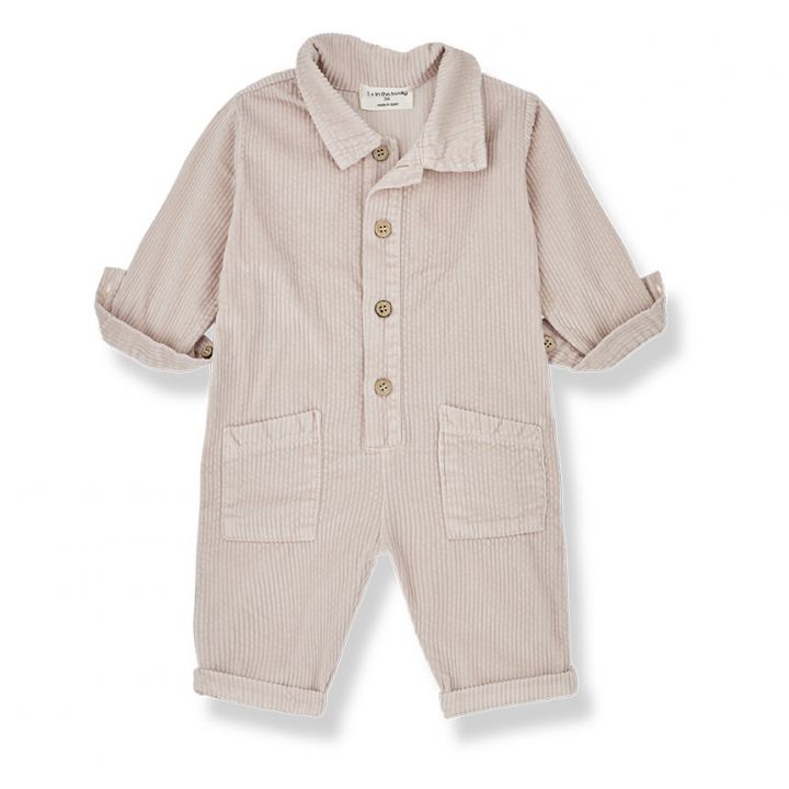 1+ IN THE FAMILY Wim Corduroy Jumpsuit | Pale pink