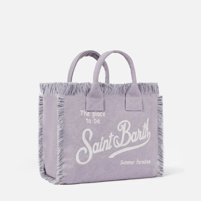 MC2 SAINT BARTH Colette cotton canvas handbag