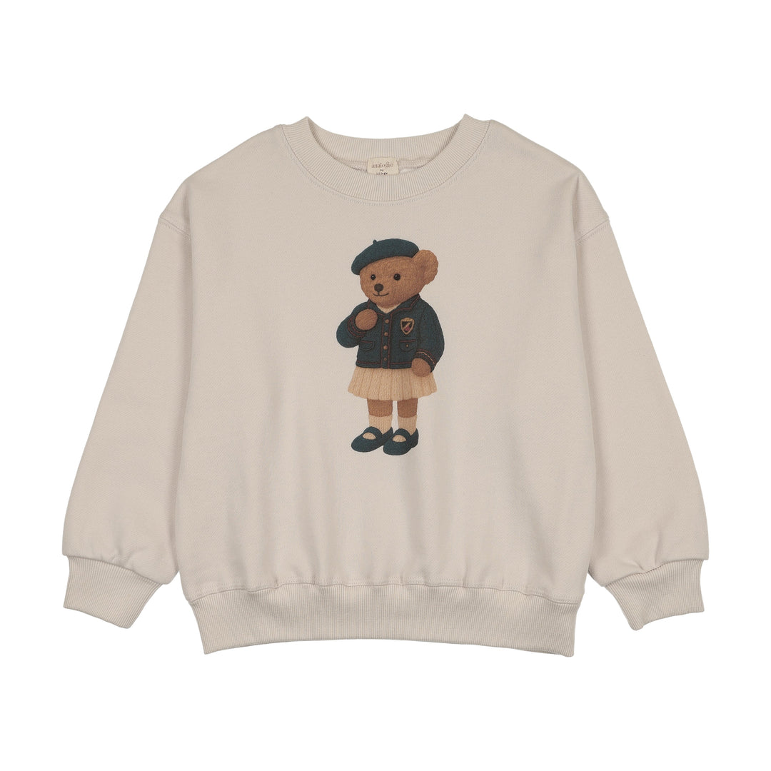 LIL LEGS Bear Sweatshirt Girl