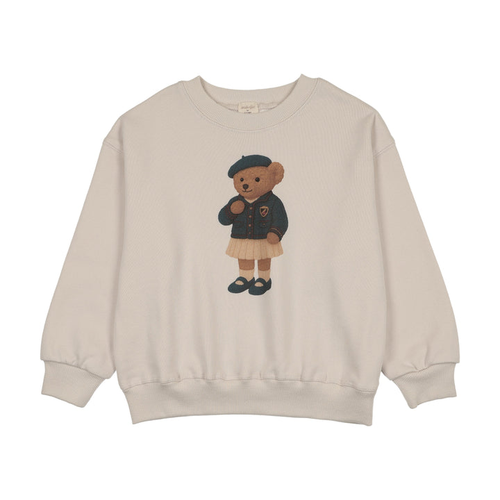 LIL LEGS Bear Sweatshirt Girl