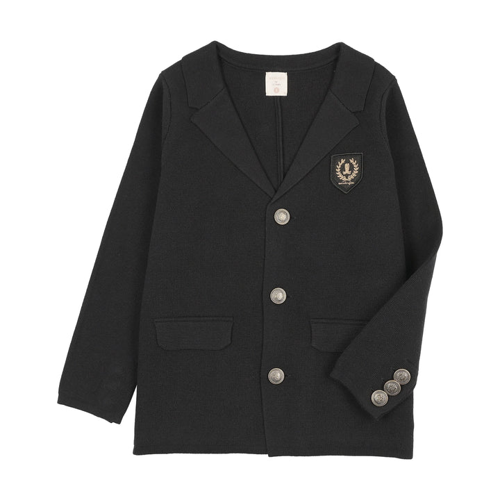 LIL LEGS CREST KNIT BLAZER