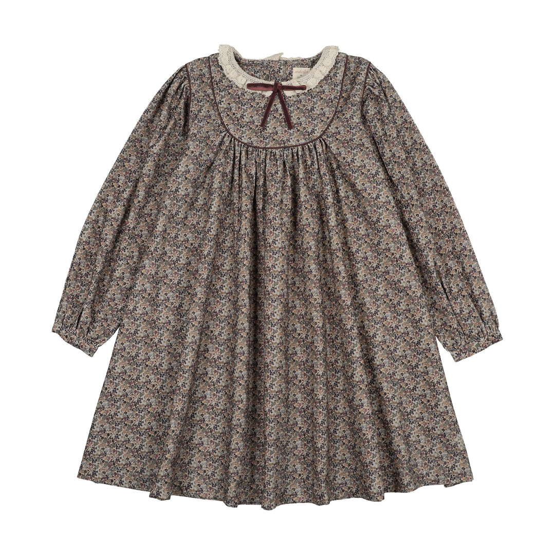 LIL LEGS Home Garden Laced Trimmed Dress