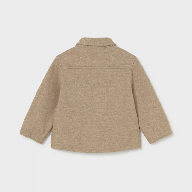 Mayoral Truffle Overshirt & Trouser Set