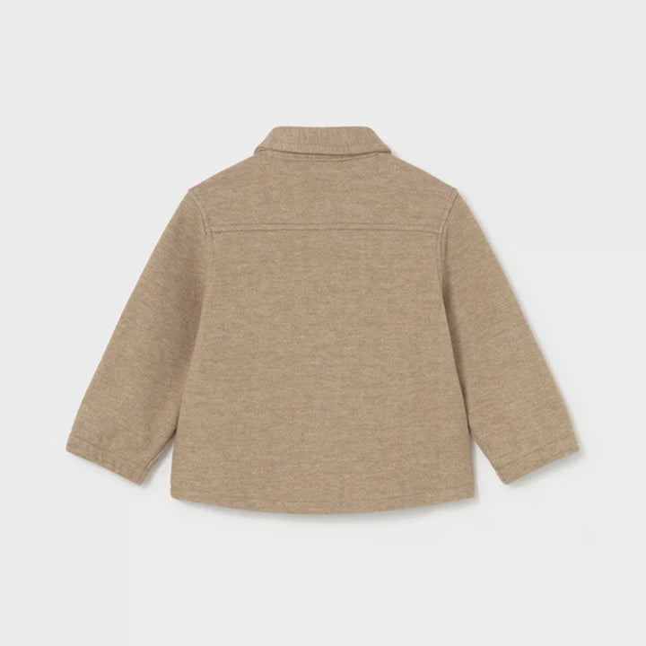Mayoral Truffle Overshirt & Trouser Set
