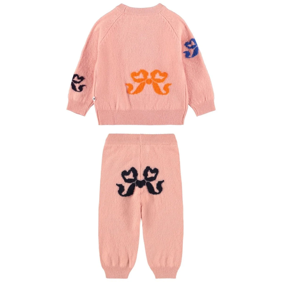 MOLO Mellow Rose Knitted Sweatshirt And Sweatpants Set