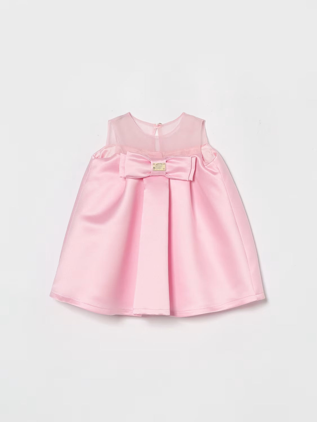 MISS BLUEMARINE PINK BOW DRESS