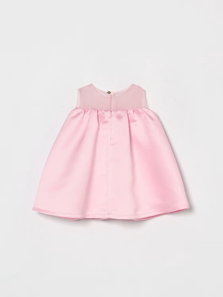 MISS BLUEMARINE PINK BOW DRESS