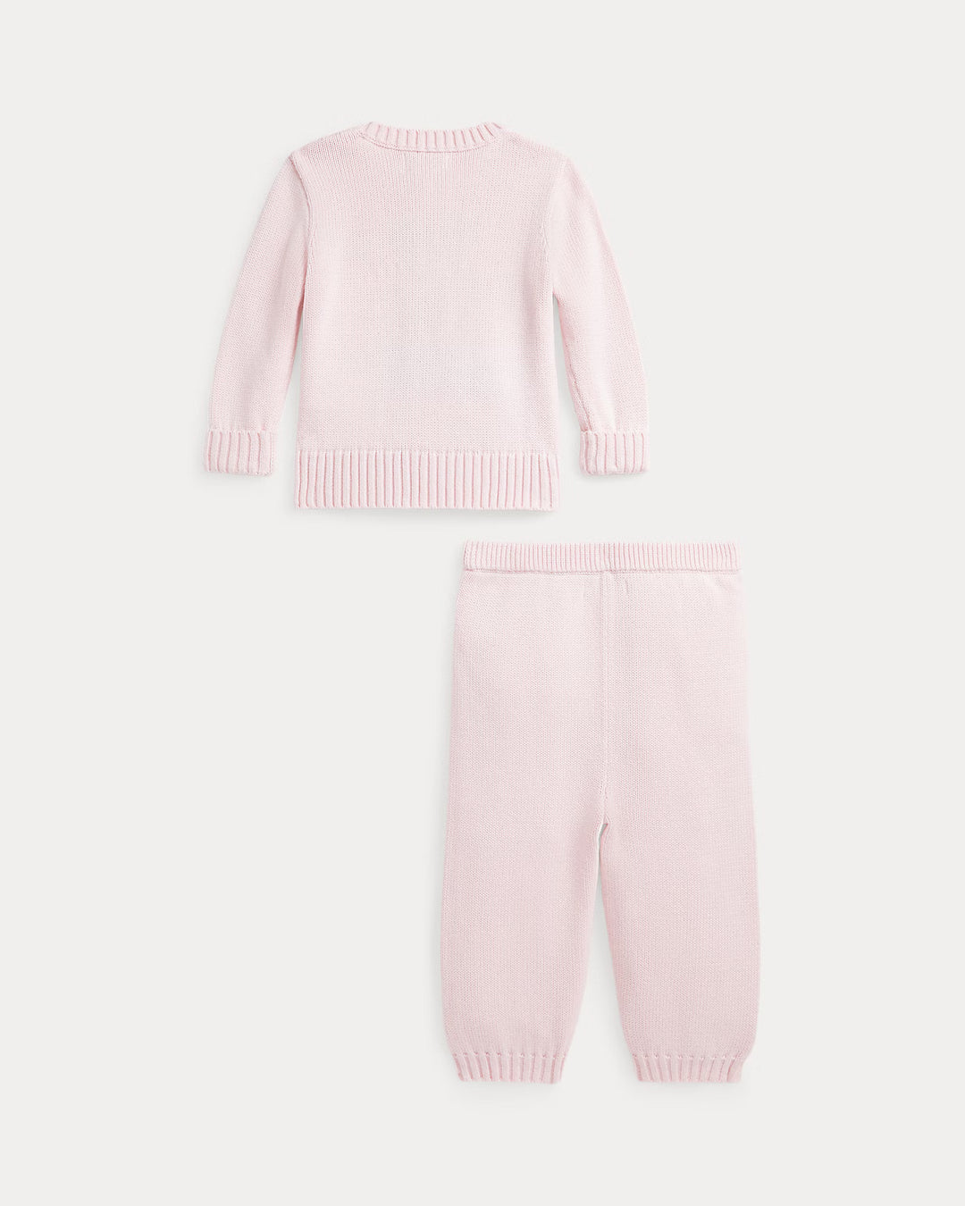 RALPH LAUREN BABY Polo Bear Cotton Sweater & Pant