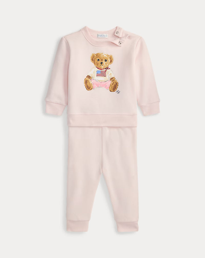 RALPH LAUREN Polo Bear Fleece Sweatshirt & Pant