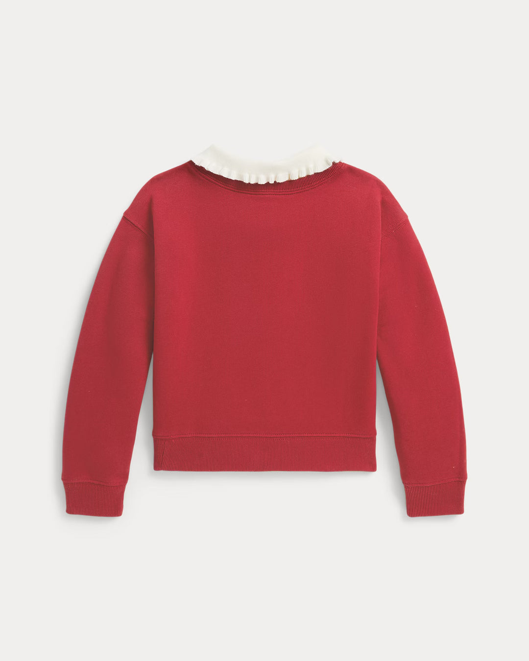 RALPH LAUREN Collared Fleece Sweatshirt