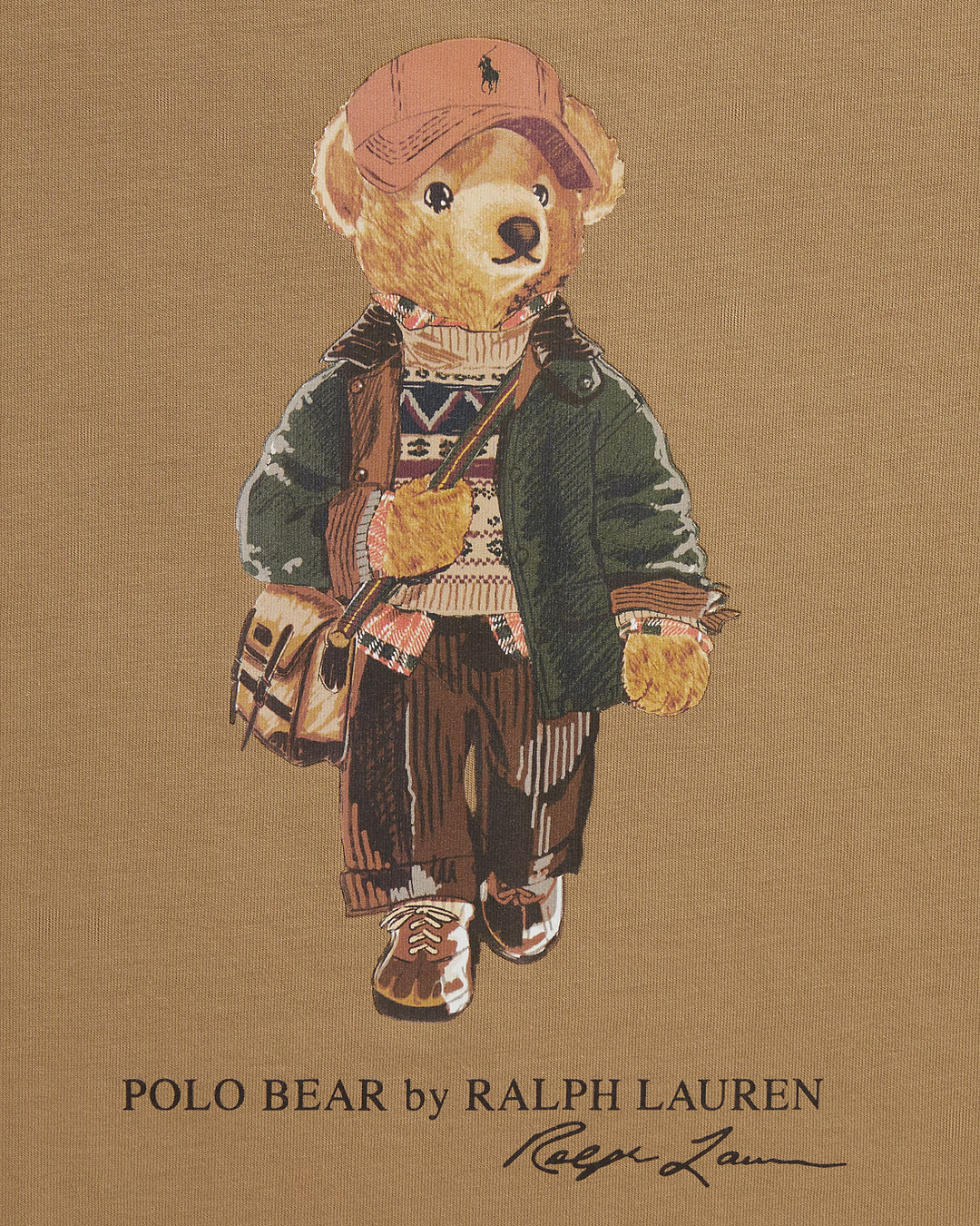 RALPH LAUREN Polo Bear Cotton Jersey Tee