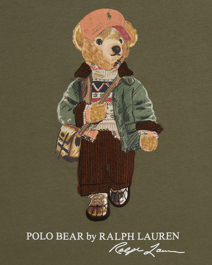 RALPH LAUREN POLO BEAR COTTON JERSEY TEE