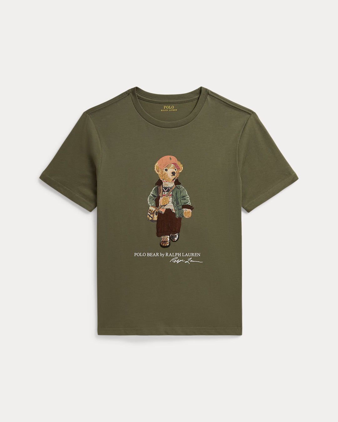 RALPH LAUREN POLO BEAR COTTON JERSEY TEE